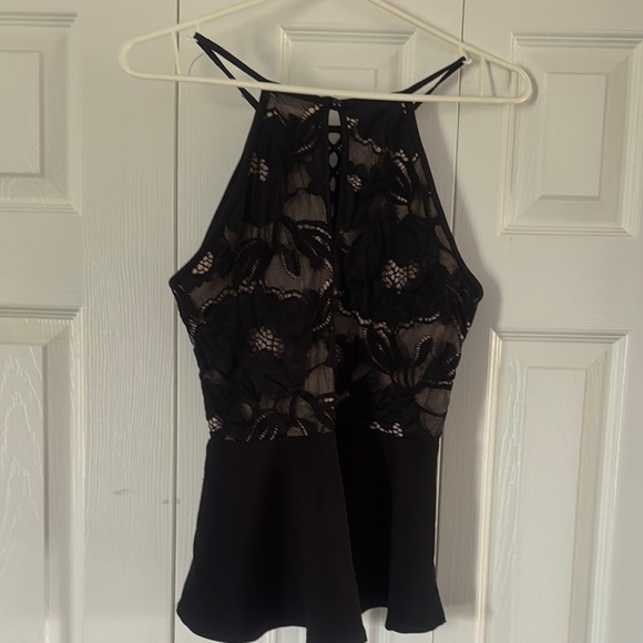 Eclipse Black Lace Camisole Top - Picture 2 of 2